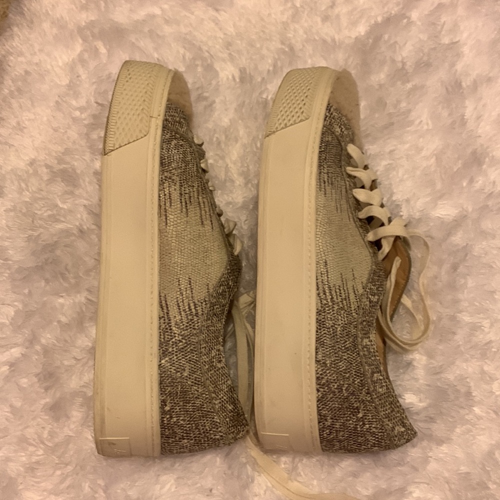 LoefflerRandall Miko Shearling Platform Sneakers Womens  size 11 - Picture 6 of 9